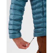 Marmot Mens Hype Quilted Full Zip Coat Jacket Moon River Blue Large