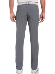 PGA TOUR Mens Horizon Flat Front Pants Dark Grey Heather 40 x 30