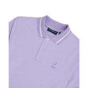 Psycho Bunny Mens Regular fit Polo Shirt XL Light Purple Lilac Solid