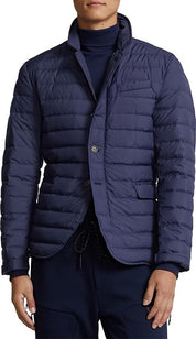 RLX Ralph Lauren Water-Repellent Puffer Down Jacket Medium Navy Blue