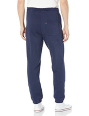 Levis Men's Graphic Relaxed Fit Sweatpants Large Navy Blue