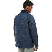 Barbour Mens Ashby Quilted Coat Medium Navy Blue