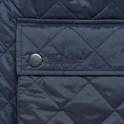 Barbour Mens Ashby Quilted Coat Medium Navy Blue