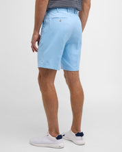 Peter Millar Mens Regular fit Casual Shorts 32 / 9 Blue Solid
