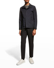 Theory Men's Fuel Clarkson Jacket Small Ink Navy Blue