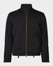 John Varvatos Men's William Full-Zip Flight Jacket EU 48 US 38 Black
