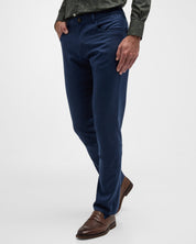 Canali Cotton Moleskin Regular Fit 5-Pocket Pants Size 34 Navy Blue