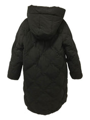 Sanctuary Women's Down Hooded Puffer Coat Black XL