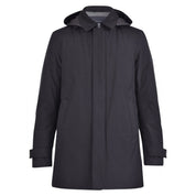 Herno Laminar Mens Goretex City Trench Coat Size EU 52 US 42 Black