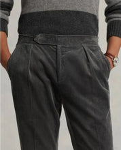 Polo Ralph Lauren Mens Corduroy Trousers Grey battleship Chino Pants 36 x 34