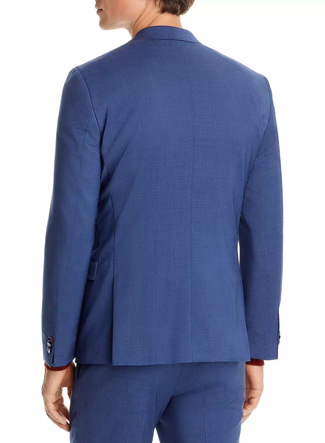 Hugo Boss Superflex Arti Extra Slim Fit Suit Jacket 46R Open Blue