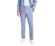 Kenneth Cole Mens Slim fit Dress Suit Pants 40 / 32 Light Blue Solid Stretch