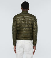 Moncler Mens Acorus Down Jacket Coat Size 4 / Large Olive Green