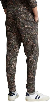 Polo Ralph Lauren Men's Paisley Fleece Jogger Pants  St Andrews  M