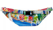 POLO Ralph Lauren Sailing Fanny Pack Canvas Waist Bag Pony Belt Bag