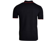 HUGO BOSS Mens Deresino Slim-Fit Polo Shirt Black 2XL XXL