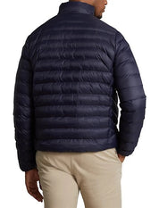 Big & Tall Polo Ralph Lauren Packable Quilted Puffer Jacket 3LT 3XLT Navy Blue