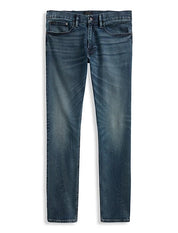 POLO Ralph Lauren Men's Sullivan Slim Performance Denim Jeans Blue 40 x 32