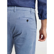 Peter Millar Concorde Garment-Dyed Golf Shorts Size 36 Blue Casa