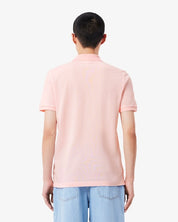 Lacoste Mens Slim Fit Short Sleeve Polo Shirt Flamingo Pink Large