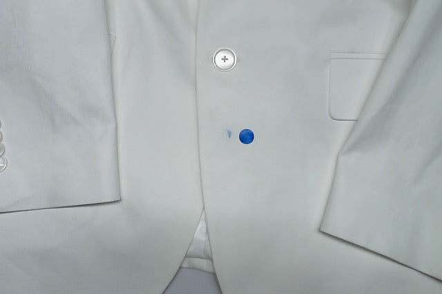 Tommy Hilfiger Mens Modern fit Sport Coat Blazer 42 R White Solid Stretch