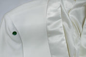Tommy Hilfiger Mens Slim fit Tuxedo Jacket Blazer 50 R White Solid Stretch Wool