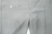 Calvin Klein Mens Slim fit Dress Pants 32 / 32 Light Grey Solid Stretch Wool
