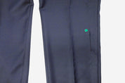Michael Kors Mens Classic fit Dress Pants 38 / 32 Navy Blue Solid Stretch Wool