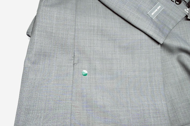 Michael Kors Mens Classic fit Sport Coat Blazer 42 R Grey Solid Stretch Wool