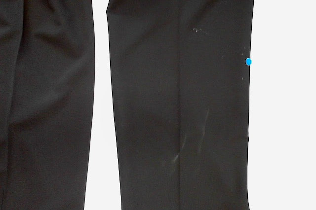 Perry Ellis Mens Modern fit Dress Pants 42 / 30 Black Solid Stretch