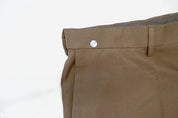 Haggar Mens Classic fit Dress Pants 40 / 29 Brown Solid