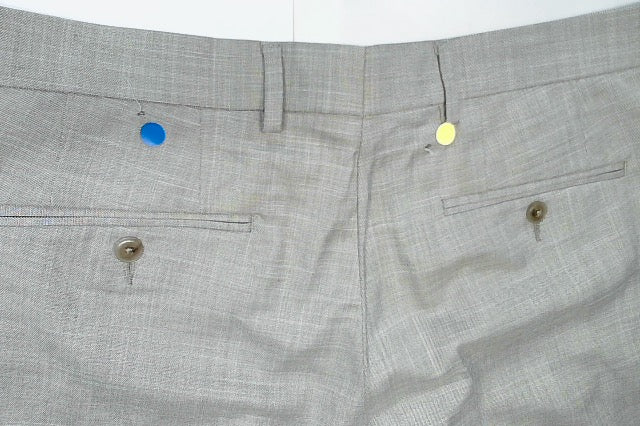 Michael Kors Mens Classic fit Dress Pants 32 / 30 Beige Solid Stretch Wool