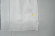 Bar Iii Mens Slim fit Dress Pants 32 / 30 White Solid Stretch Linen