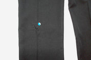 Perry Ellis Mens Modern fit Dress Pants 32 / 30 Black Check Stretch