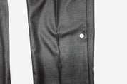 Kenneth Cole Mens Slim fit Dress Pants 36 / 30 Gun Metal Grey Solid Stretch