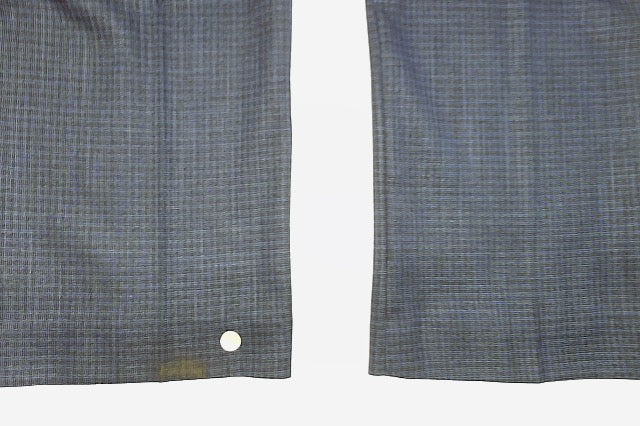 Perry Ellis Mens Modern fit Dress Pants 36 / 30 Navy Blue Check Stretch