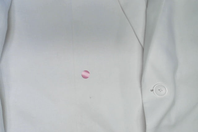 Bar Iii Mens Slim fit Suit Jacket Blazer 44 R White Solid Stretch