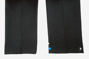 Calvin Klein Mens Slim fit Dress Pants 36 / 32 Black Solid Stretch