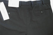 Calvin Klein Mens Slim fit Dress Pants 36 / 30 Black Solid Stretch