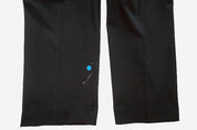 Calvin Klein Mens Slim fit Dress Pants 36 / 30 Black Solid Stretch