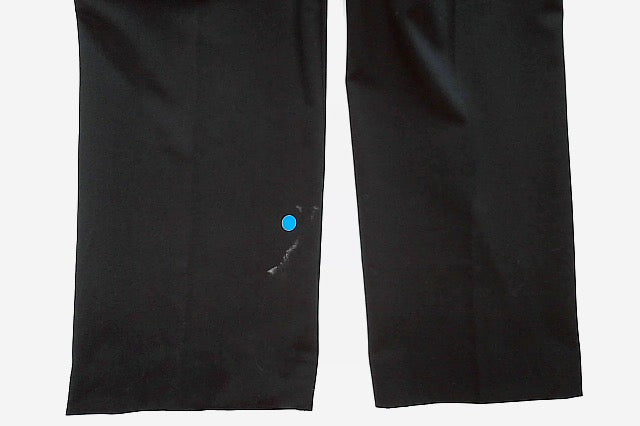 Calvin Klein Mens Slim fit Dress Pants 36 / 30 Black Solid Stretch