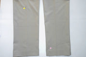 Calvin Klein Mens Slim fit Dress Pants 33 / 30 Beige Solid Stretch