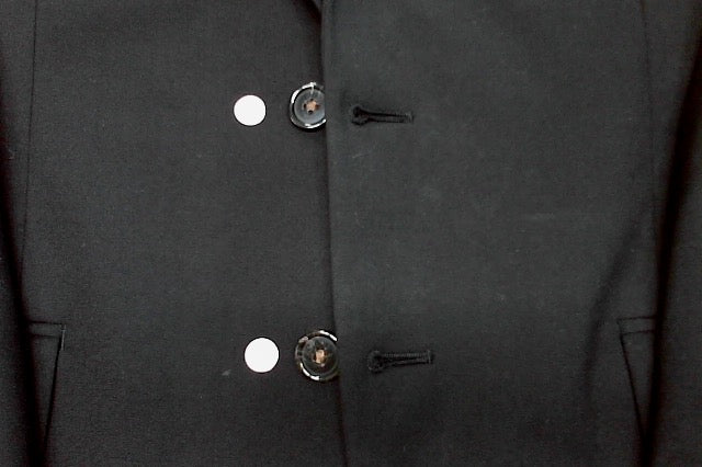 Calvin Klein Mens Slim fit Suit Jacket Blazer 42 R Black Solid Stretch