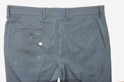 Perry Ellis Portfolio Men Modern fit Dress Pants 32 / 30 Steel Blue Plaid