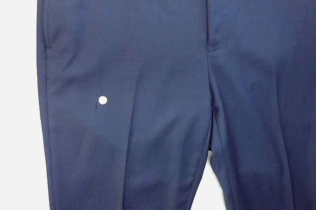 Calvin Klein Mens Slim fit Dress Pants 36 / 32 Navy Blue Solid Stretch