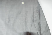 Calvin Klein Mens Slim fit Suit Jacket Blazer 42 S Light Grey Solid Stretch