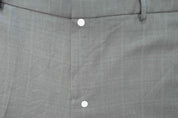 Perry Ellis Mens Modern fit Dress Pants 40 / 30 Brown Plaid Stretch