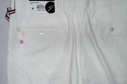 Tommy Hilfiger Mens Modern fit Dress Pants 34 / 32 White Solid Stretch