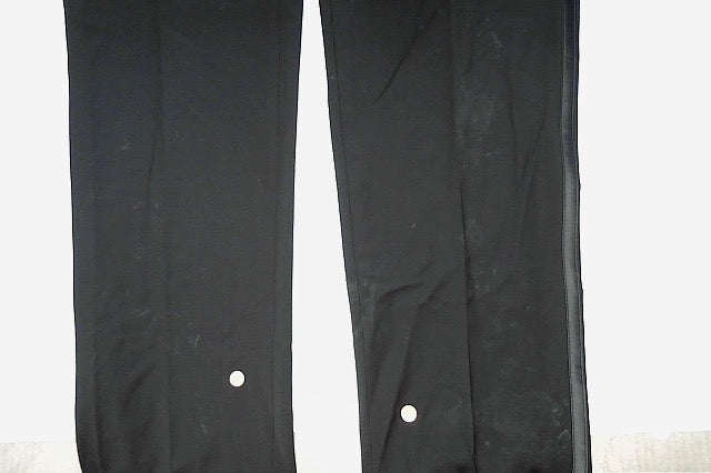 Calvin Klein Mens Slim fit Dress Pants 34 / 34 Black Solid Stretch