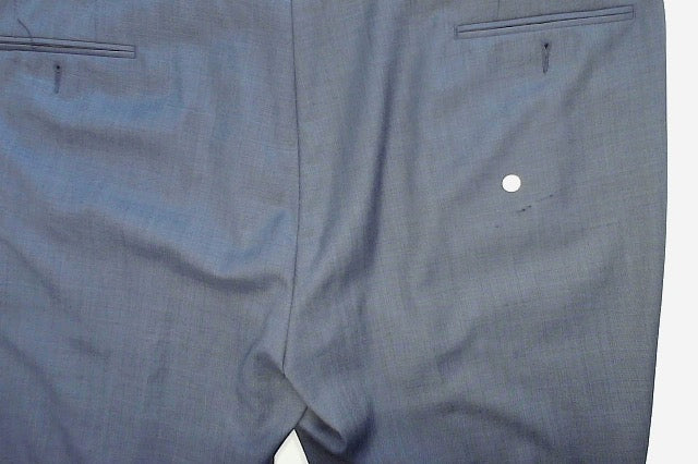Michael Kors Mens Classic fit Dress Pants 42 / 32 Blue Solid Stretch
